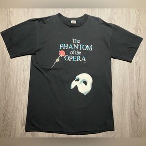 Vintage 90s Phantom of the Opera T-Shirt graphic print men’s XL single stitch